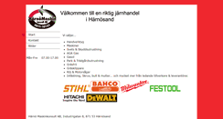 Desktop Screenshot of harnomaskinkonsult.se